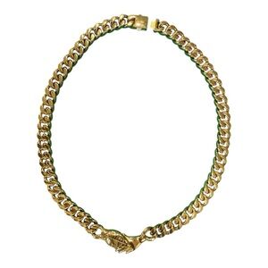 Unisex Stainless Steel Snake Pendant Necklace